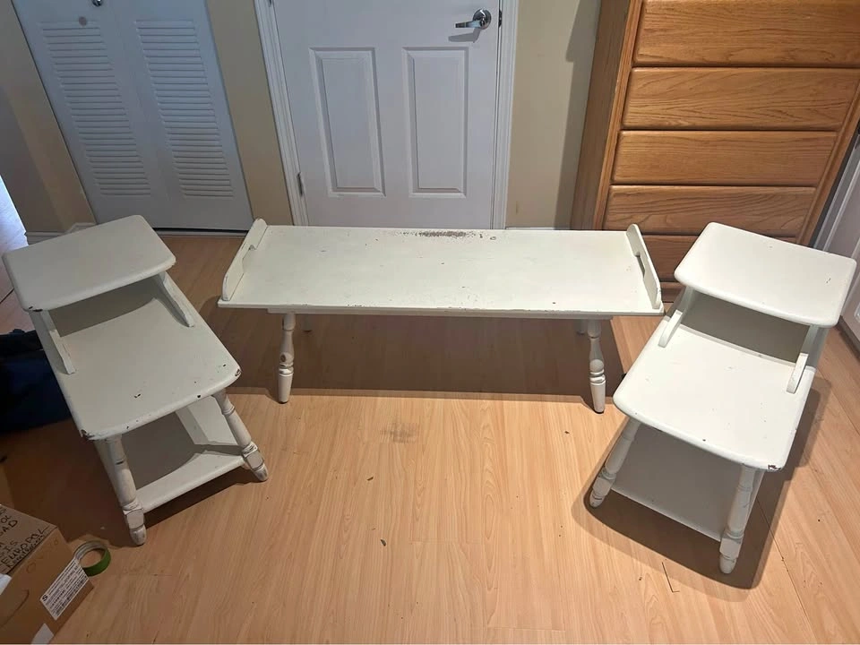 Authenticated Vilas Solid Maple 3-Piece Table Set