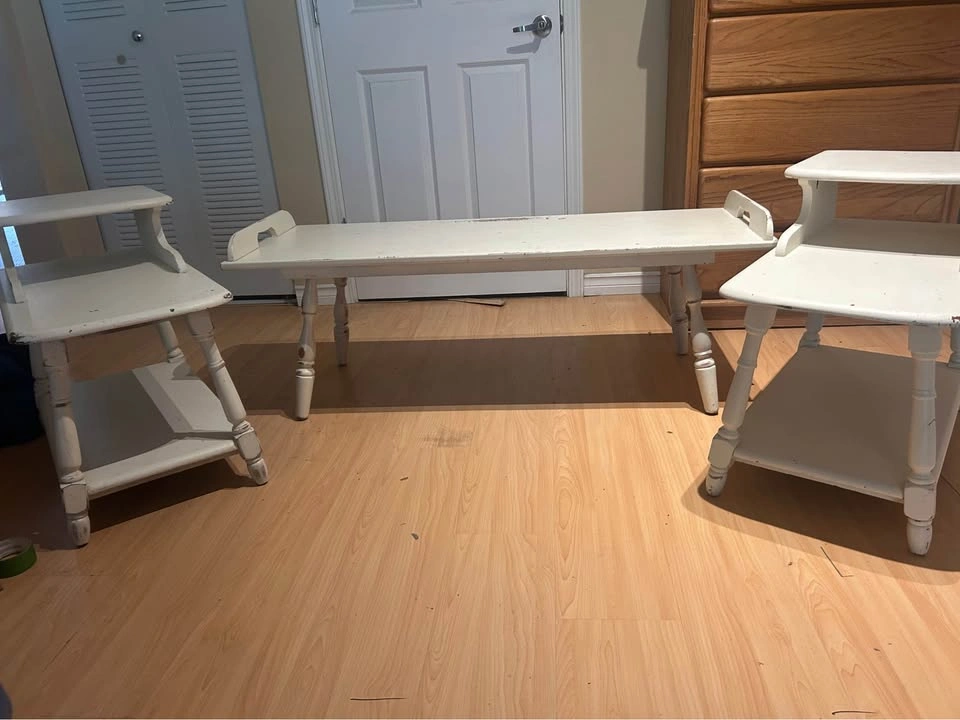 Authenticated Vilas Solid Maple 3-Piece Table Set - photo 3