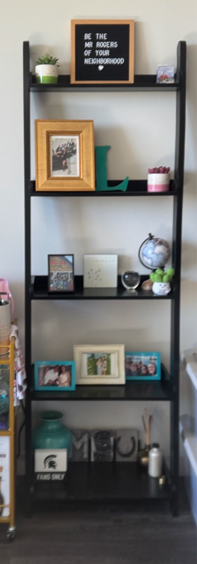 Crate and Barrel Sloane Ladder Bookcase - photo 2