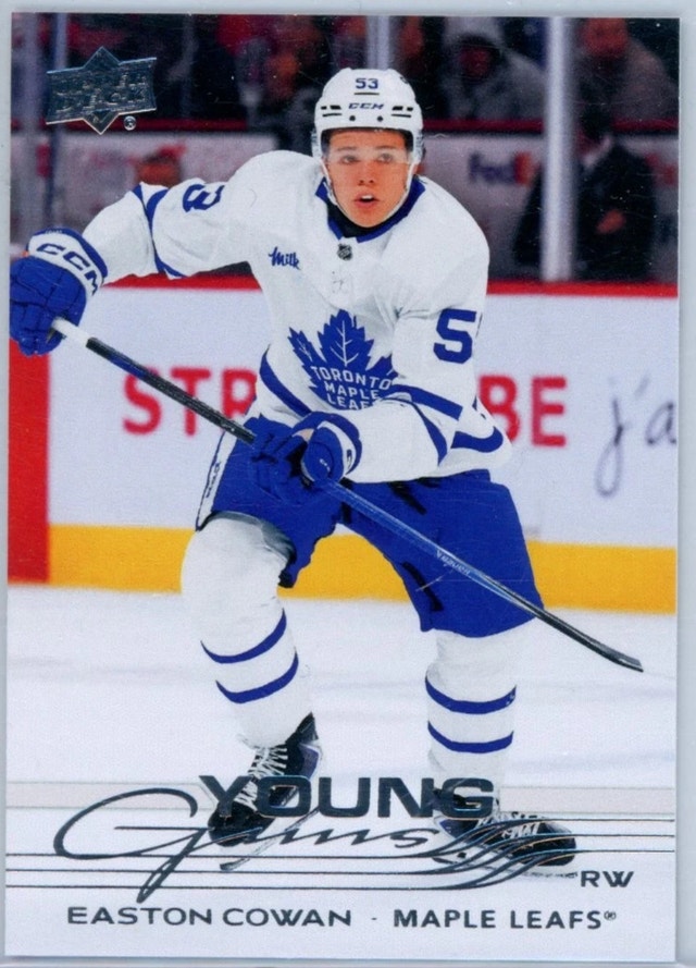 EASTON COWAN YOUNG GUNS #462 - 2025-26 UPPER DECK SERIES 2