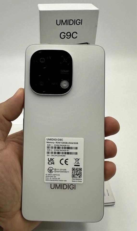 UMIDIGI G9C 6GB 128GB 6.75'' 50MP NFC 4G Android 14 Unlocked - photo 3