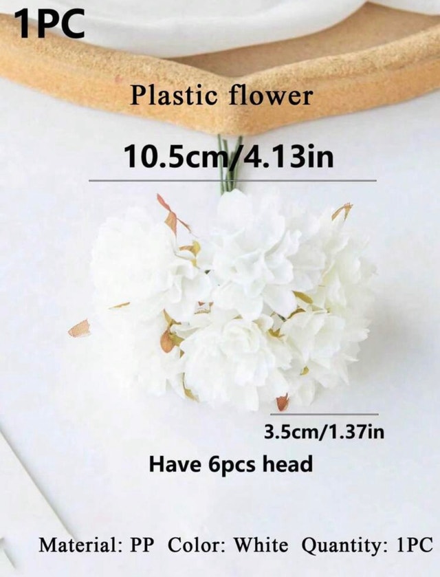 Artificial White Flowers - photo 2