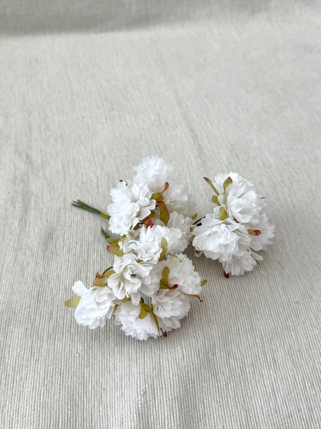 Artificial White Flowers - photo 4