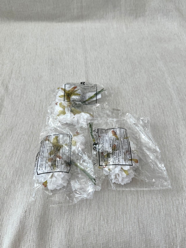 Artificial White Flowers - photo 5