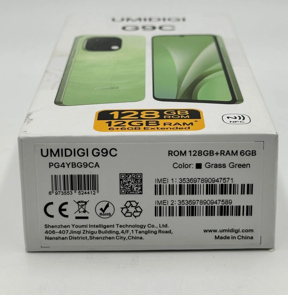 UMIDIGI G9C 6GB 128GB 6.75'' 50MP NFC 4G Android 14 Unlocked - photo 5