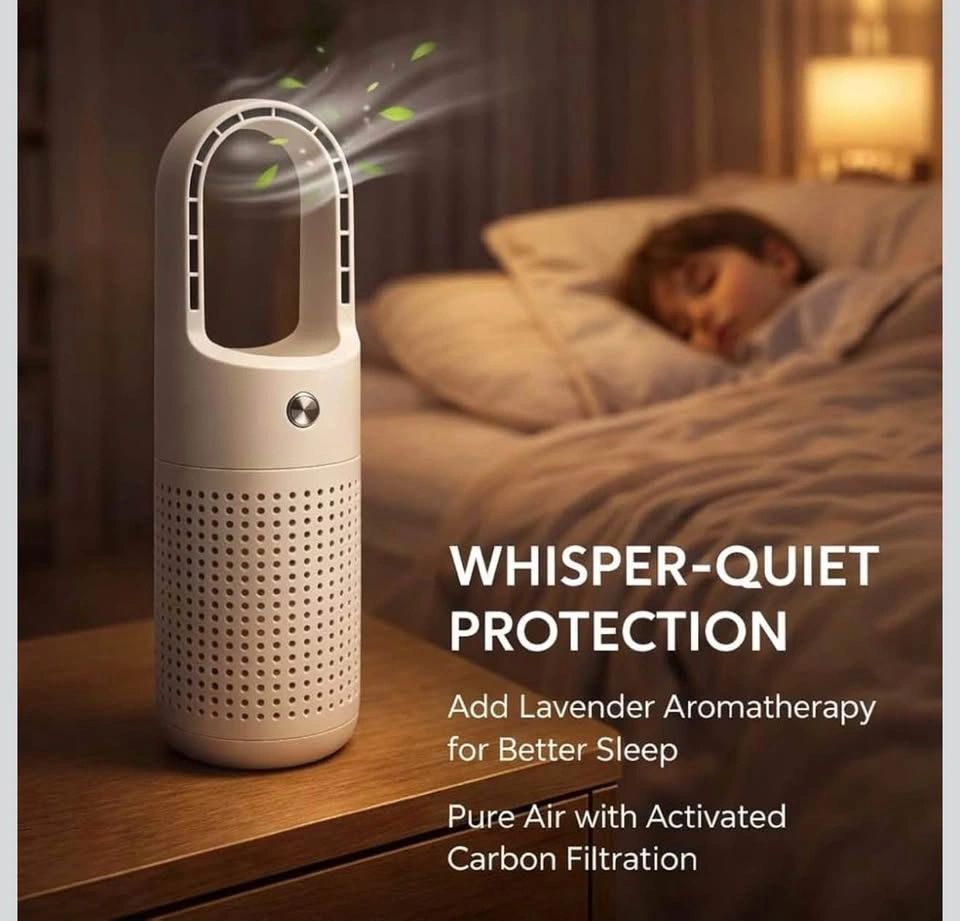 Mini Air Purifier for Car, Office, and Home Use - photo 3