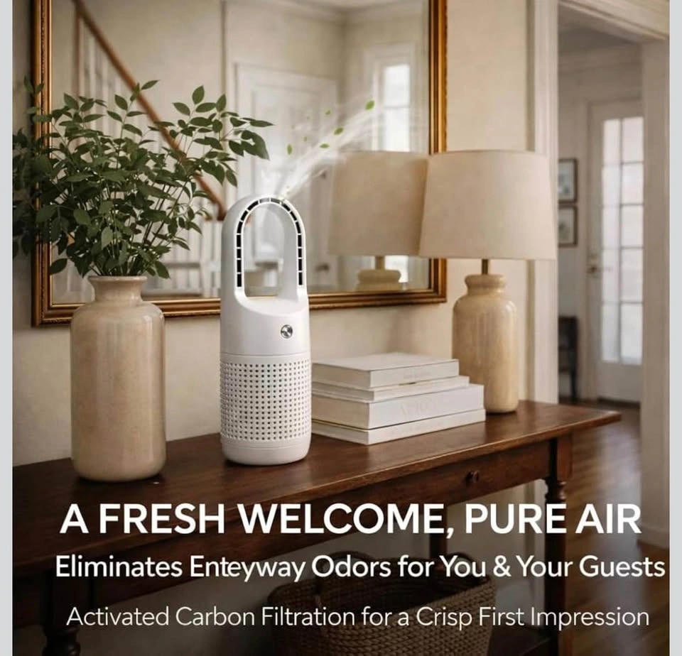 Mini Air Purifier for Car, Office, and Home Use - photo 4