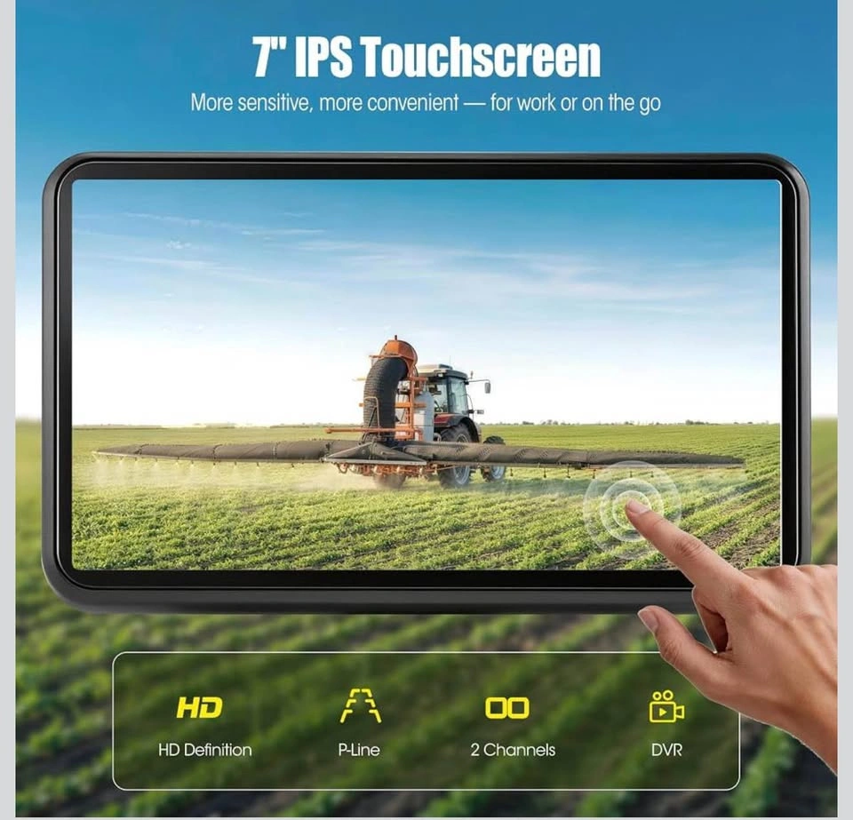 7" DVR IPS Touchscreen with Rear Camera for Vehicles - photo 2