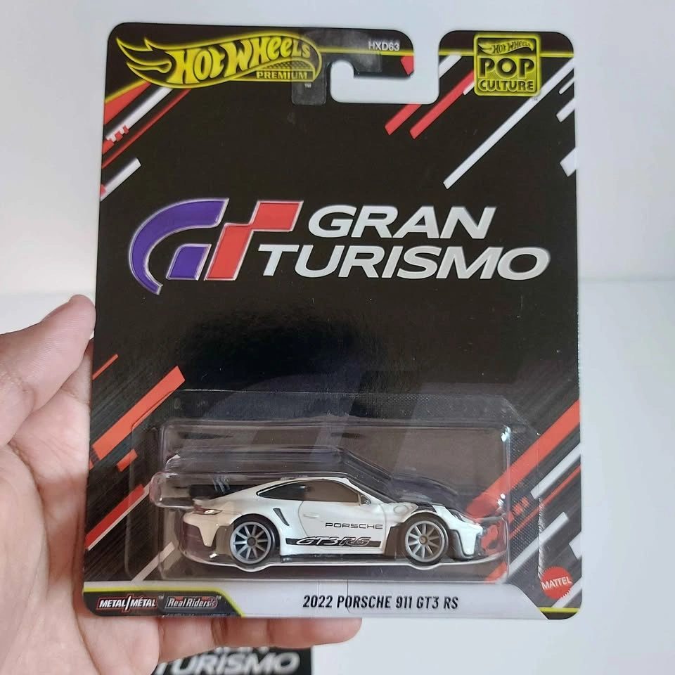 HotWheels POP Culture Gran Turismo 2022 Porsche 911 GT3 RS - photo 3