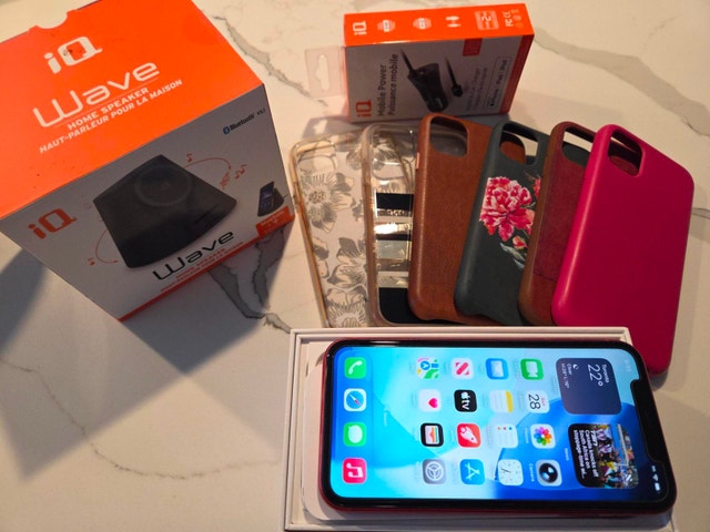 Red iPhone 11 64GB mint condition