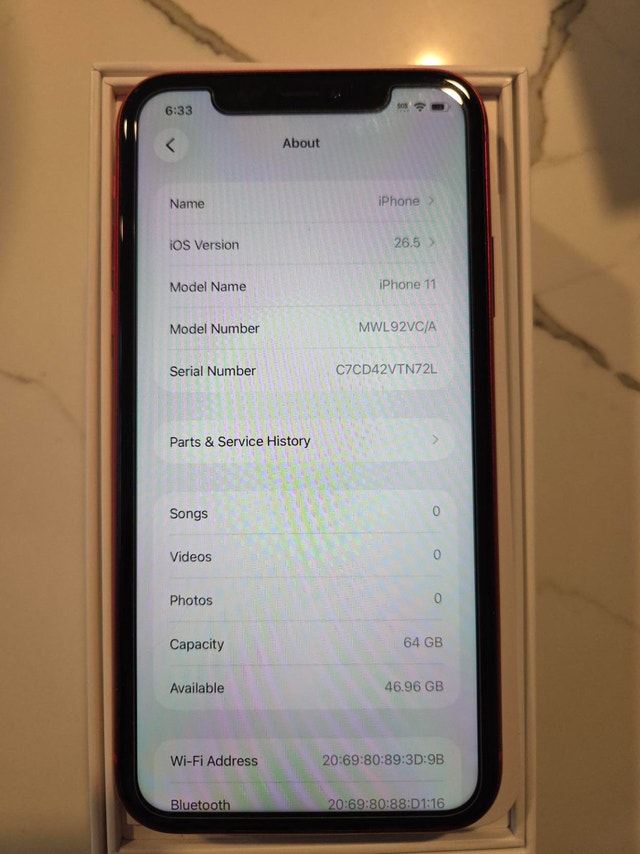 Red iPhone 11 64GB mint condition - photo 4