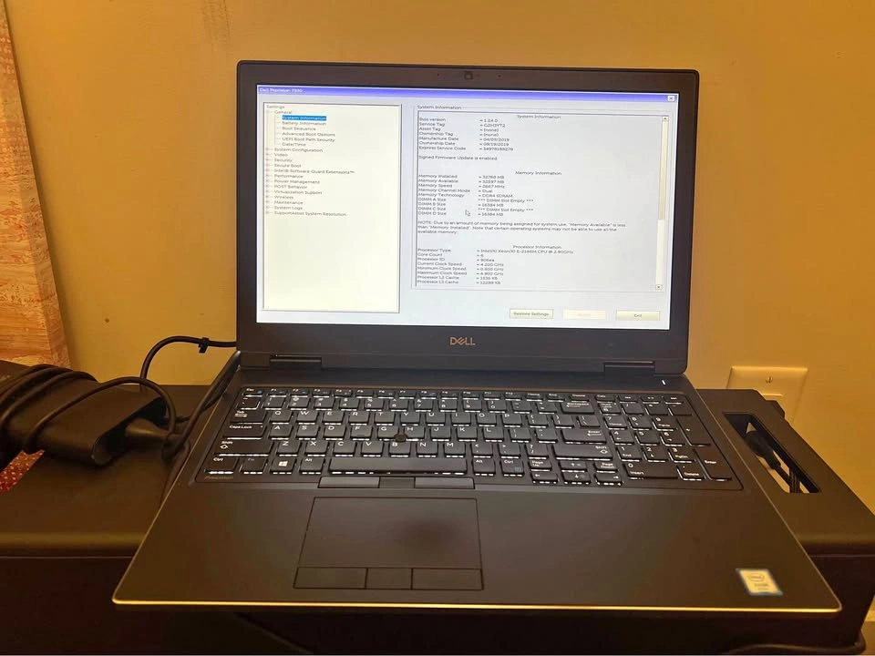 Dell Precision 7530 Workstation | Xeon / 32GB RAM / 1TB SSD