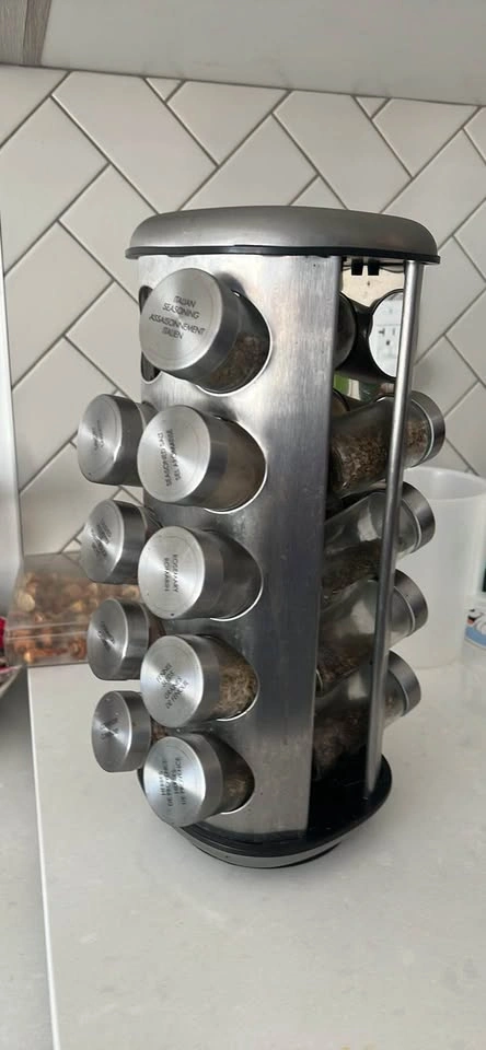 seasoning storage rack collection 18 bottles - photo 2