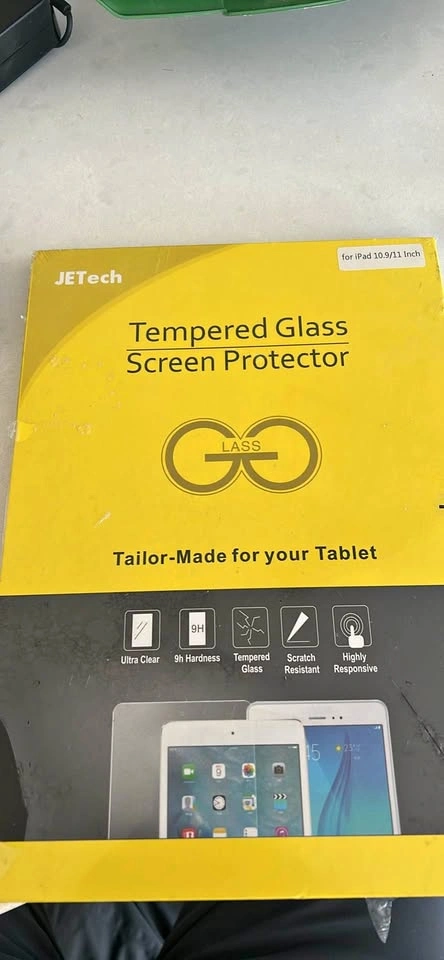 Brand new sealed ipad air 4 screen protector, 2 pack
