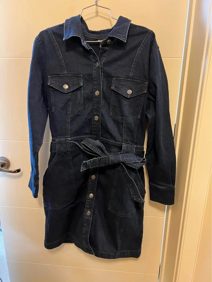 Women’s Dark Blue Denim Shirt dress XL - photo 2