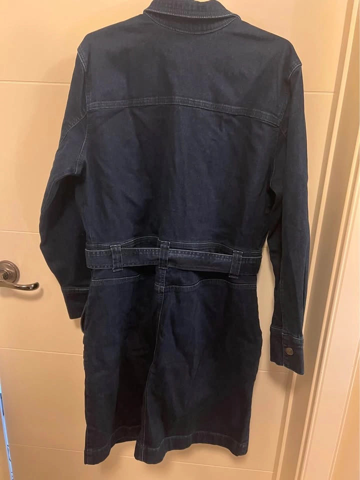 Women’s Dark Blue Denim Shirt dress XL - photo 5