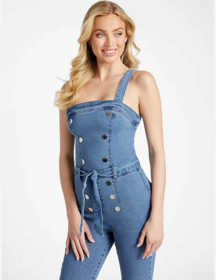 Guess Denim Sailor Jumpsuit Xl - photo 2