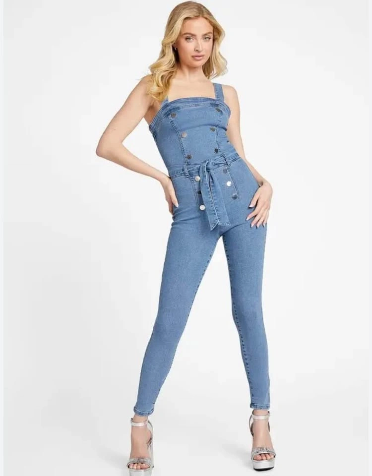 Guess Denim Sailor Jumpsuit Xl - photo 3