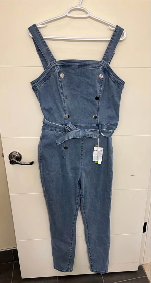 Guess Denim Sailor Jumpsuit Xl - photo 4