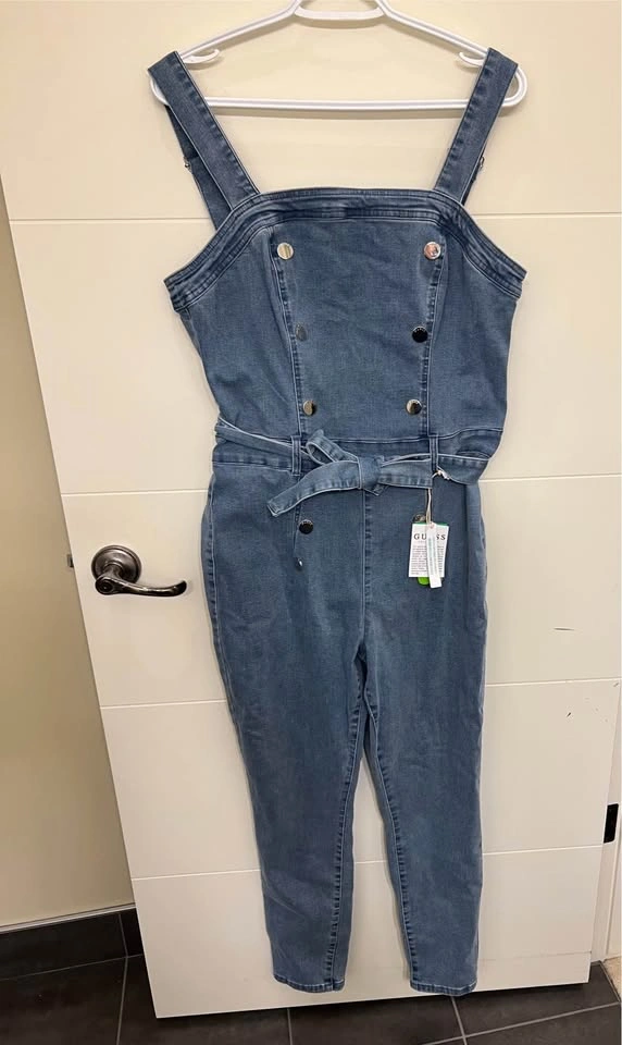 Guess Denim Sailor Jumpsuit Xl - photo 5