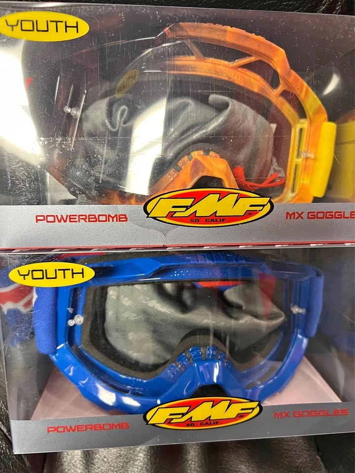 FMF Youth Dirtbike goggles new in box