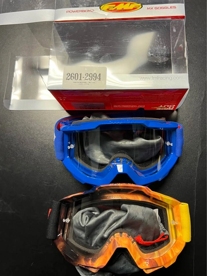 FMF Youth Dirtbike goggles new in box - photo 2