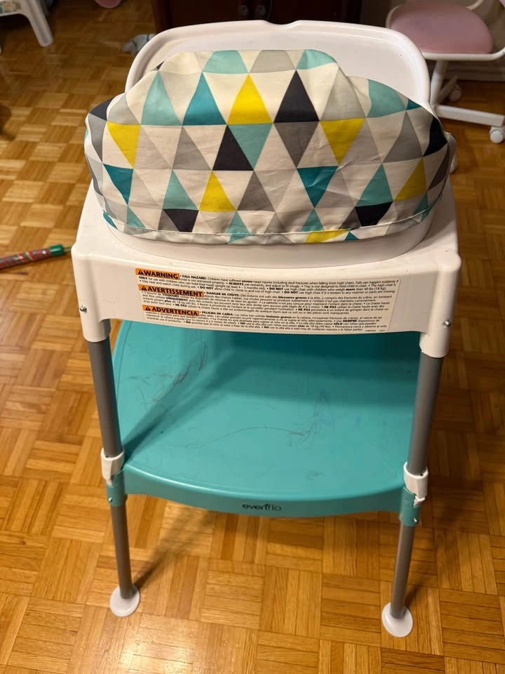 Evenflo 4-In-1 Eat & Grow Convertible High Chair - Prism - photo 2