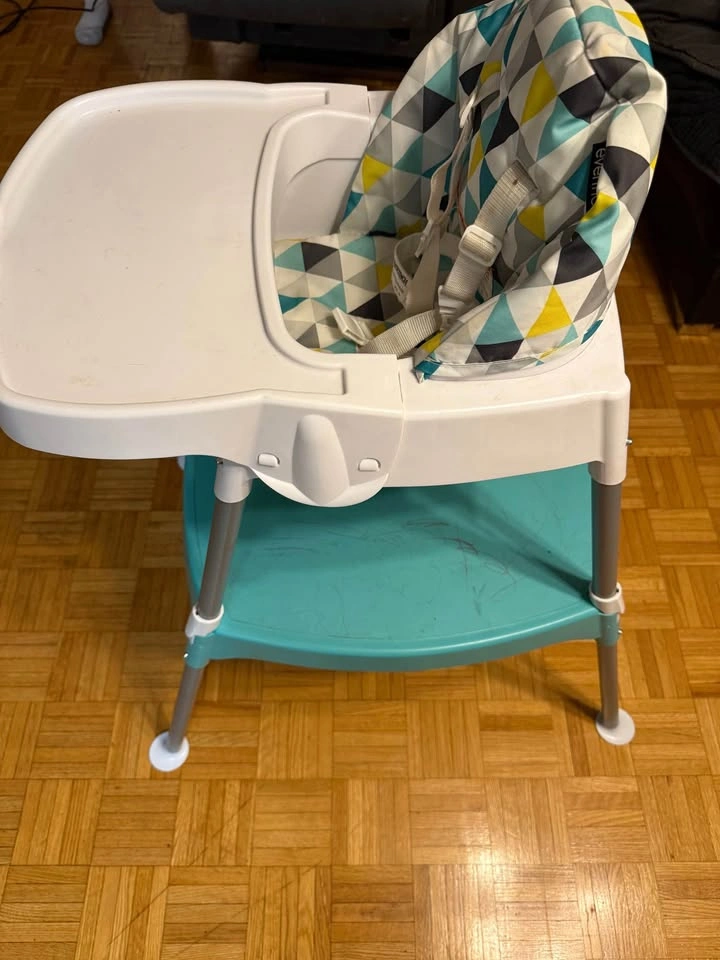 Evenflo 4-In-1 Eat & Grow Convertible High Chair - Prism - photo 4