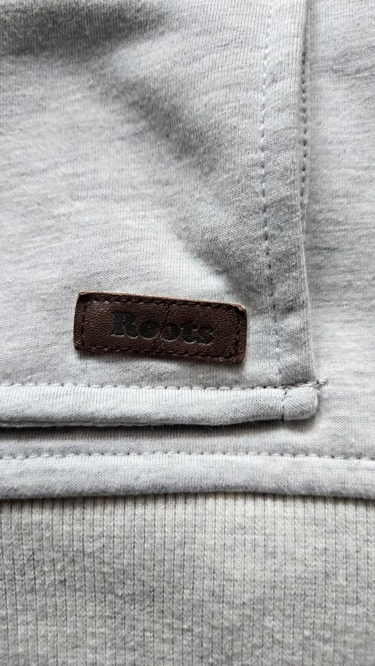 Roots Grey and navy hoody