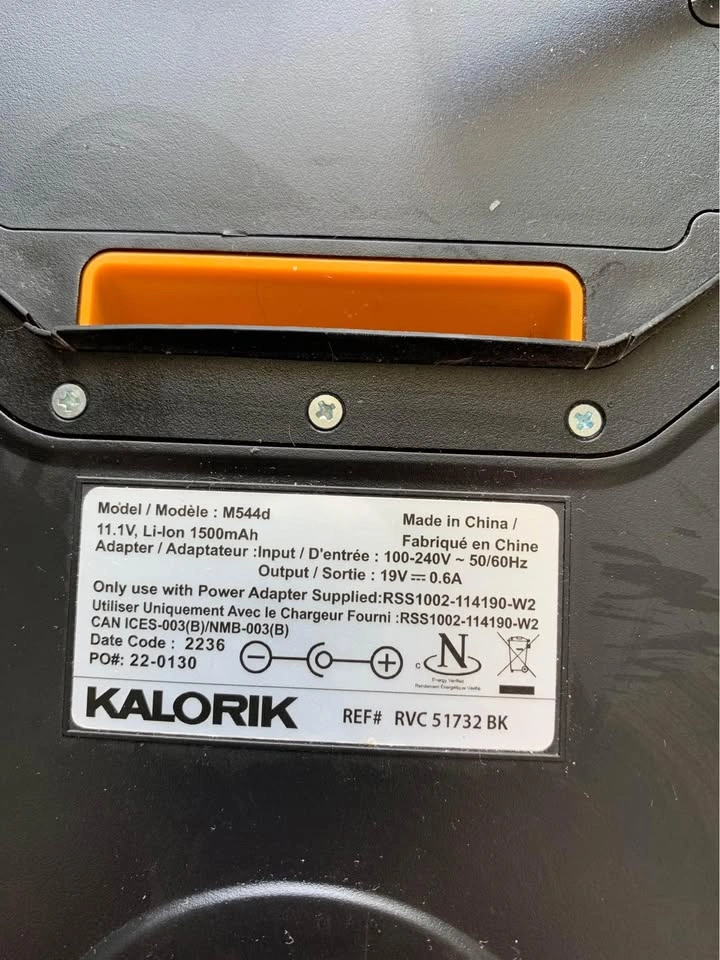 Kalorik ionic pure air vacuum - photo 2