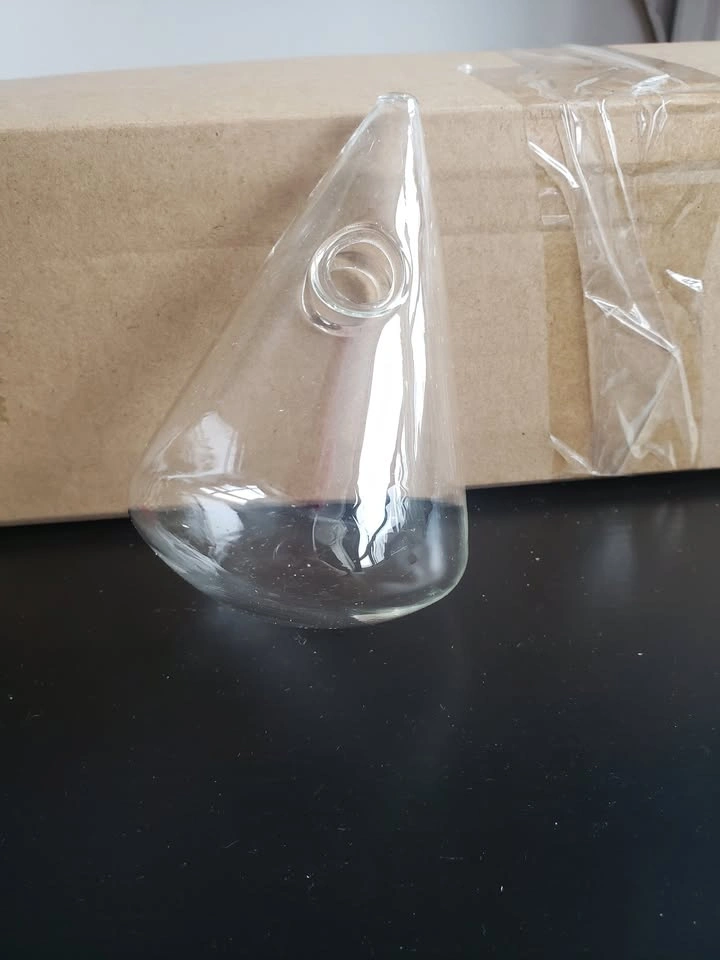 three glass triangle terrarium - photo 3