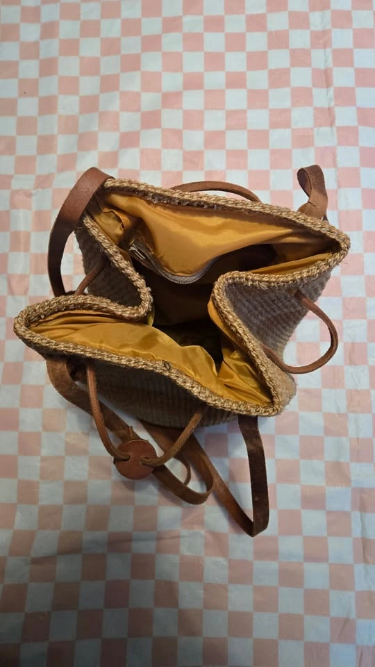 Straw/ Rattan Purse/Bag - photo 4
