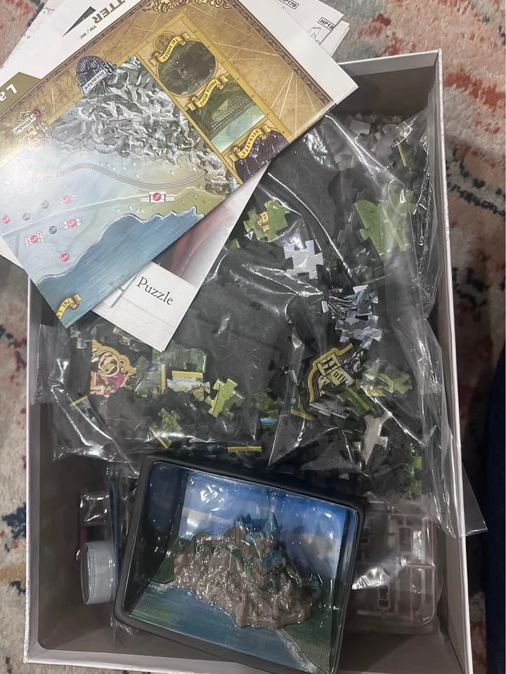 Harry Potter Wizarding World 4D puzzle 892 pieces complete - photo 3