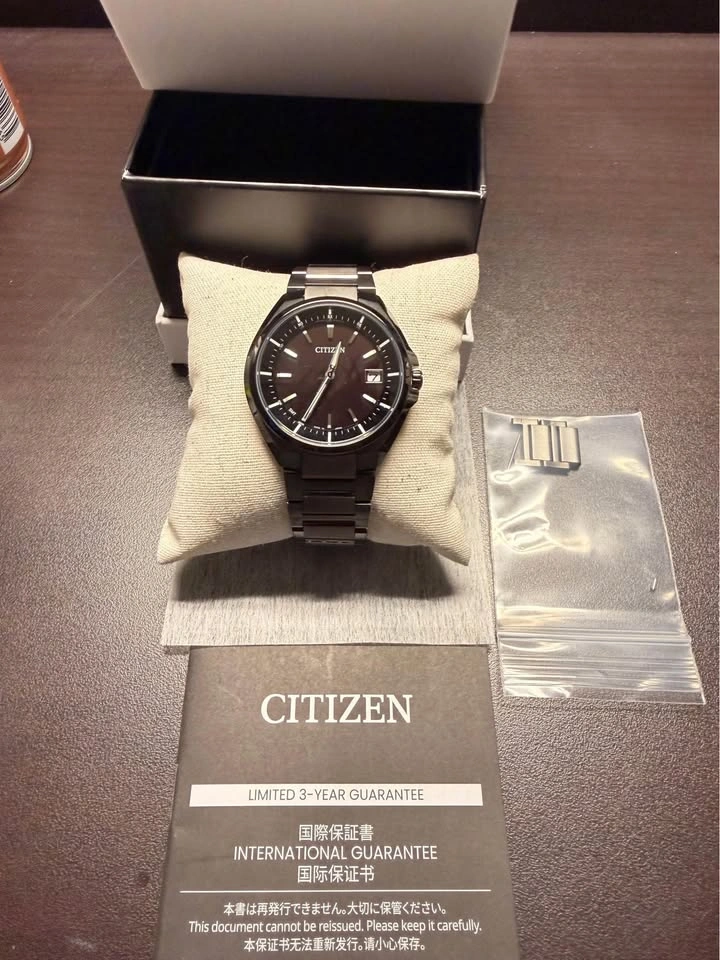 Citizen Attesa Titanium black - photo 5