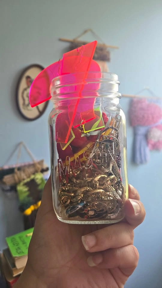 jar of jewelry