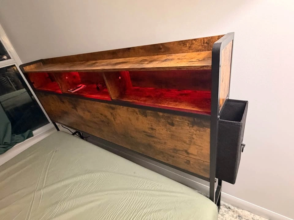 Bedframe and memory foam mattress - photo 4
