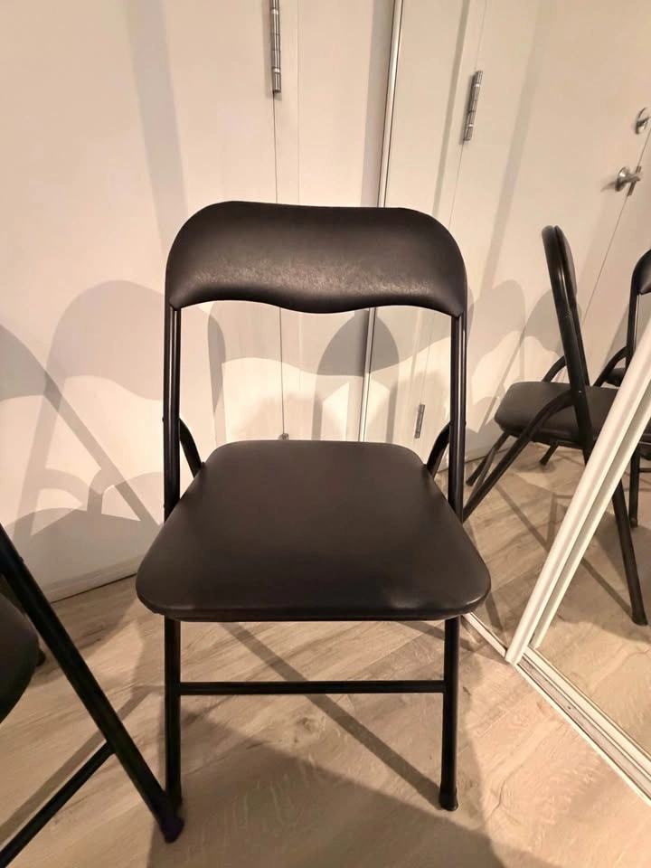Padded Vinyl folding chairs (2) - photo 4
