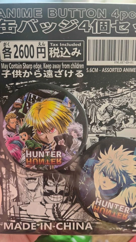 Hunter x hunter button pins HxH - photo 2