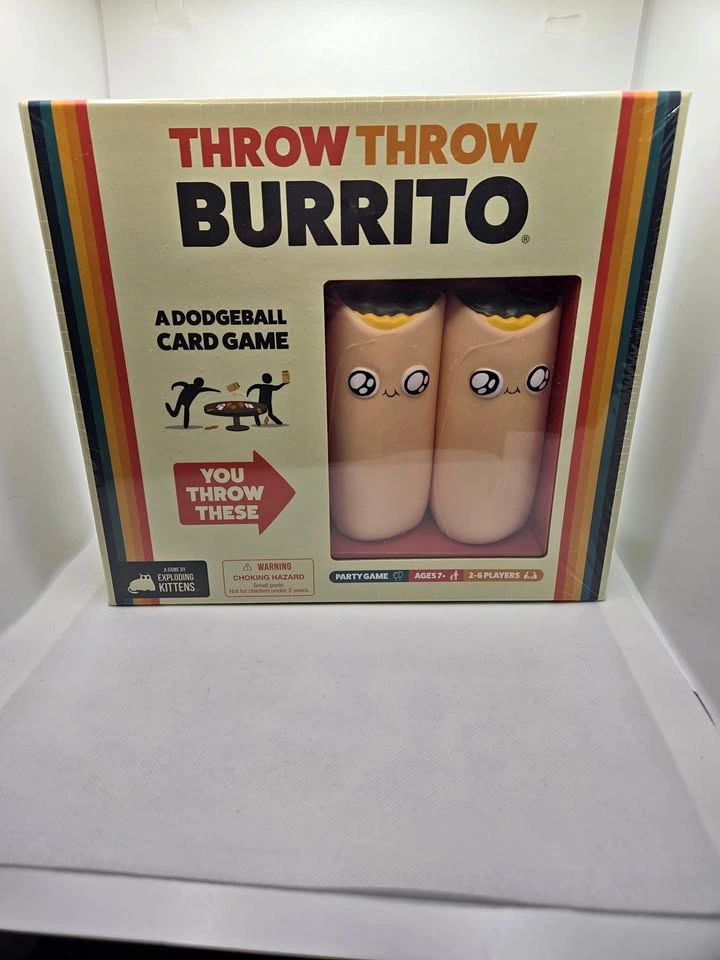 Exploding Kittens Throw Throw Burrito dodgeball party card game
