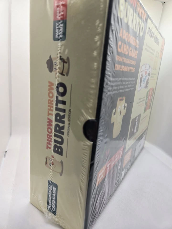 Exploding Kittens Throw Throw Burrito dodgeball party card game - photo 3