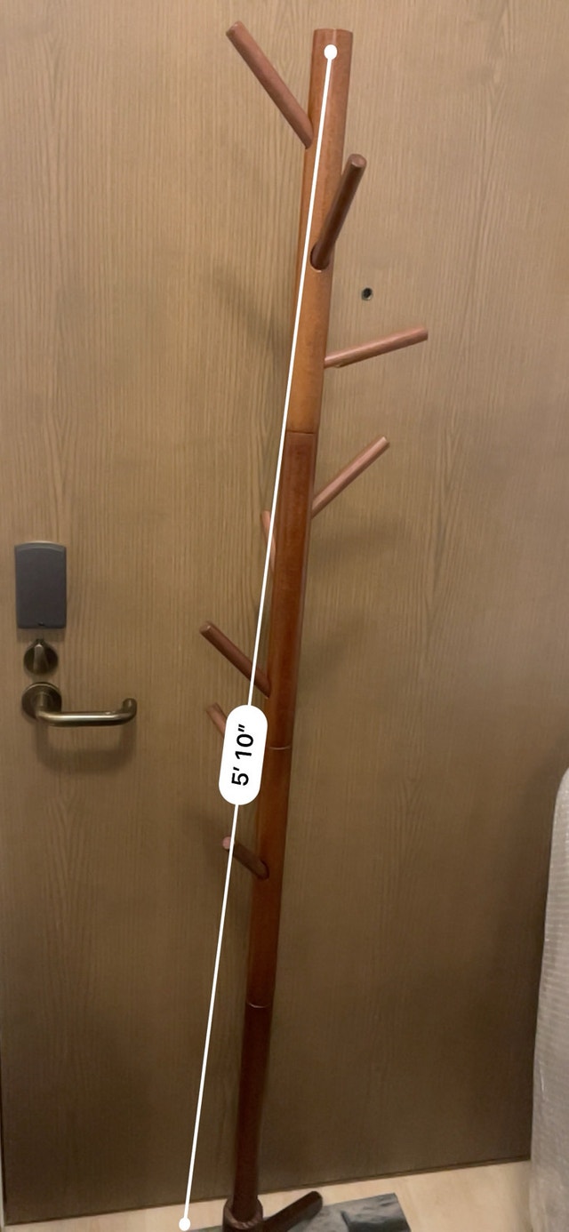 Wooden Coat Rack