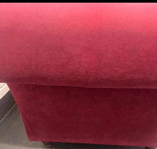 Red Chaise Lounge