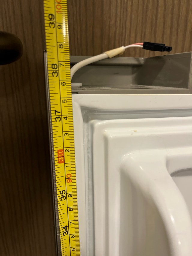 Replacement Stainless Steel Fridge Door
