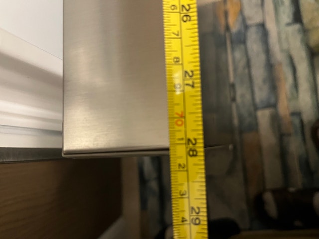 Replacement Stainless Steel Fridge Door - photo 4