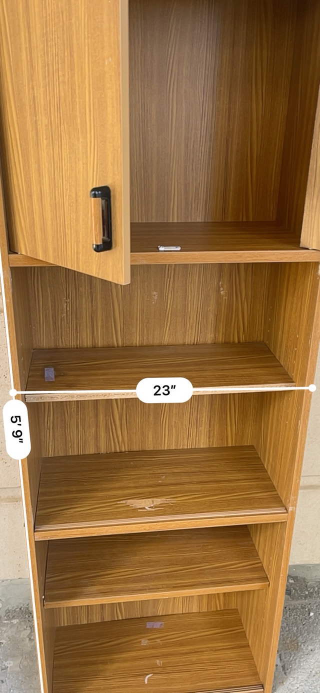 Wood Grain Storage Cabinet - photo 2