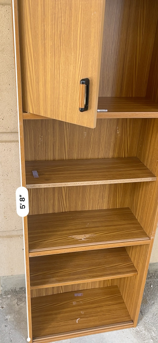 Wood Grain Storage Cabinet - photo 3