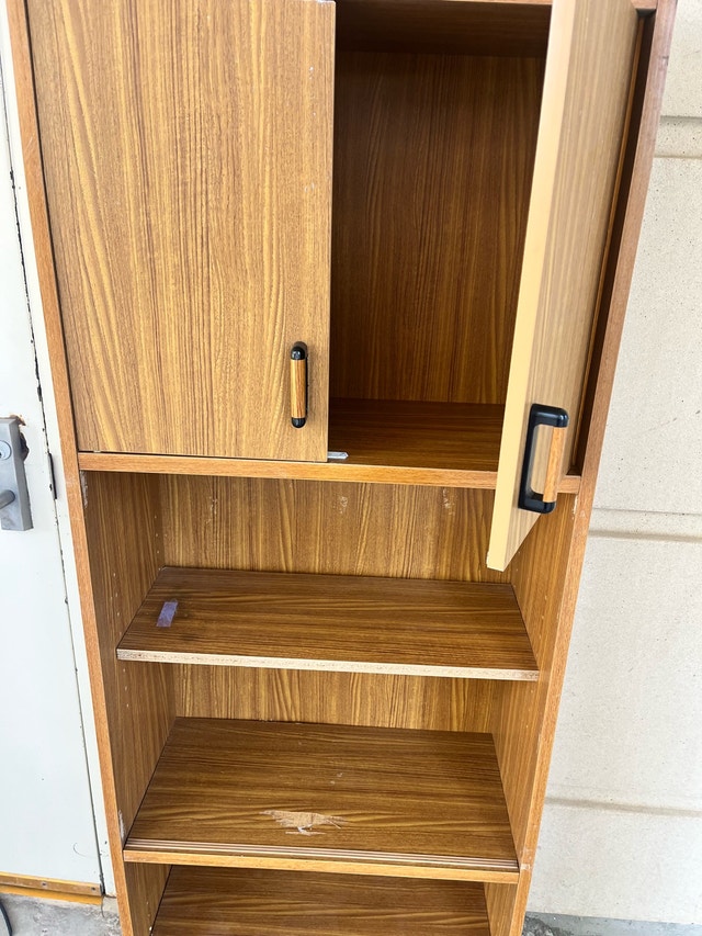 Wood Grain Storage Cabinet - photo 5