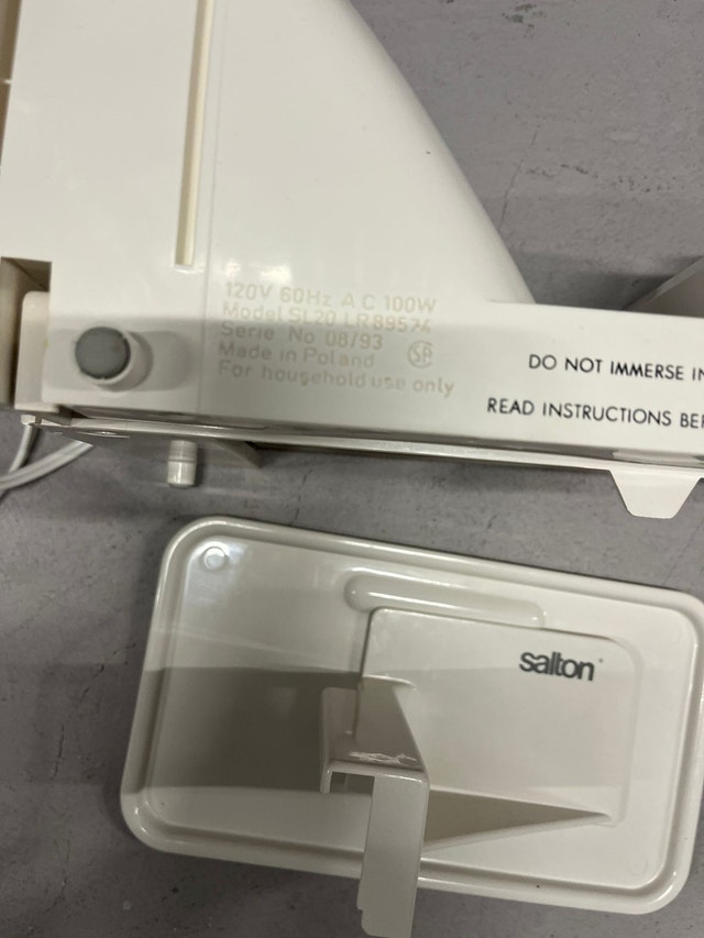 Salton Food Slicer - photo 3