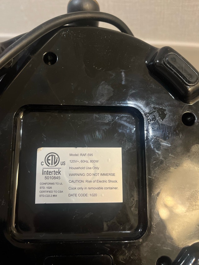 Aria Air Fryer RAF-595 - photo 3