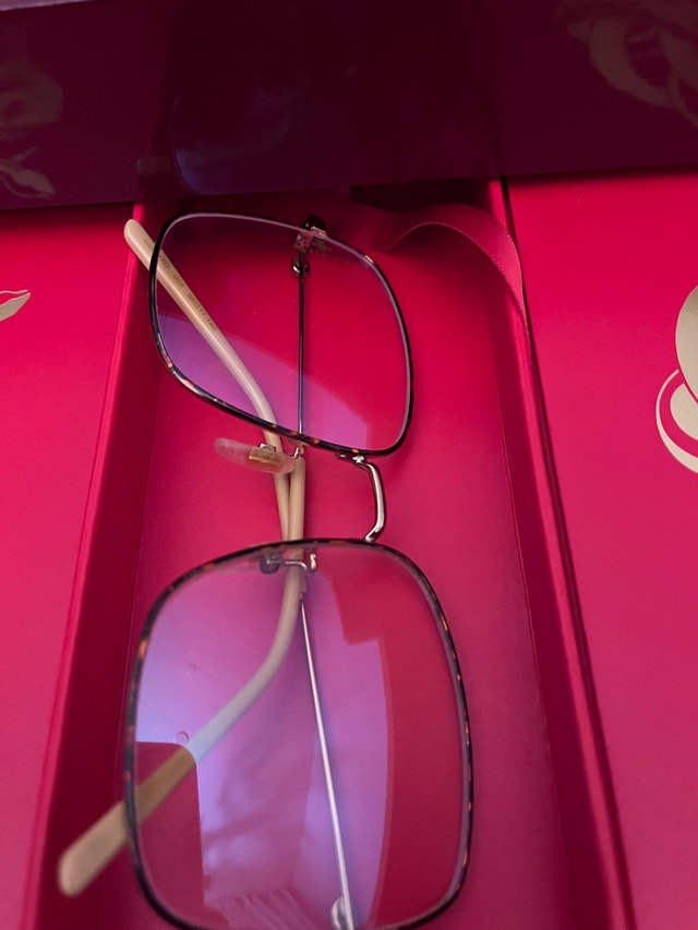 Gucci Gold Tortoise Square Eyeglasses GG0445O 56-17-140 - photo 2